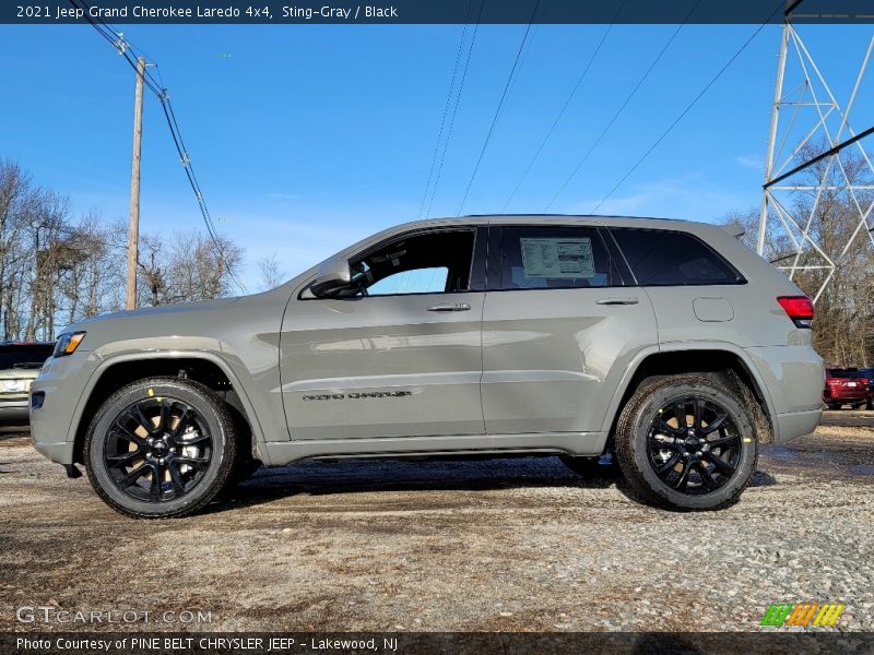 Sting-Gray / Black 2021 Jeep Grand Cherokee Laredo 4x4
