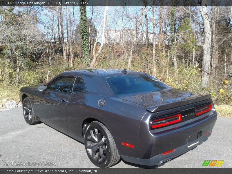 Granite / Black 2018 Dodge Challenger SXT Plus