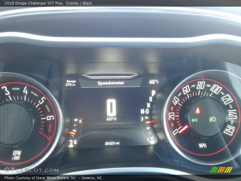 Granite / Black 2018 Dodge Challenger SXT Plus