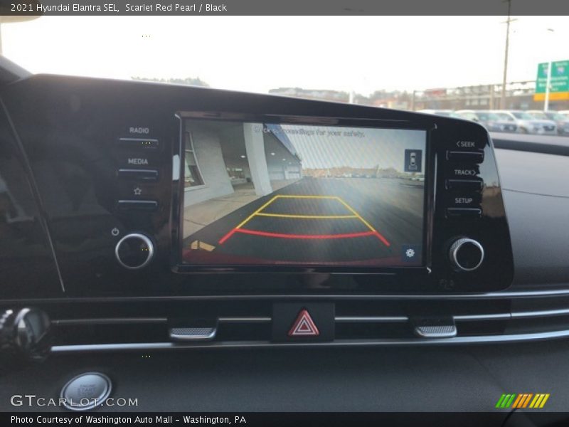 Scarlet Red Pearl / Black 2021 Hyundai Elantra SEL