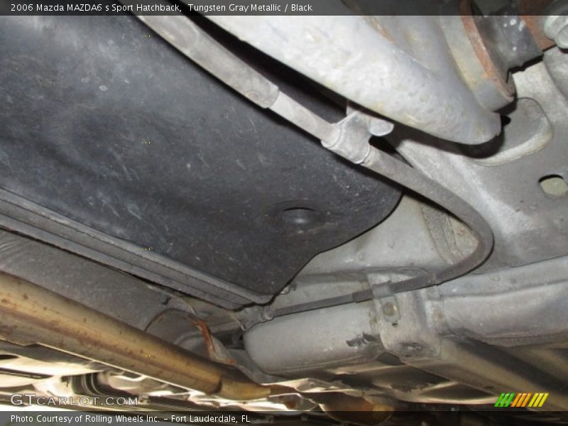 Tungsten Gray Metallic / Black 2006 Mazda MAZDA6 s Sport Hatchback