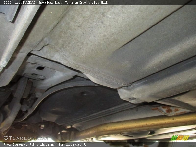 Tungsten Gray Metallic / Black 2006 Mazda MAZDA6 s Sport Hatchback