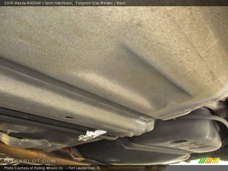 Tungsten Gray Metallic / Black 2006 Mazda MAZDA6 s Sport Hatchback