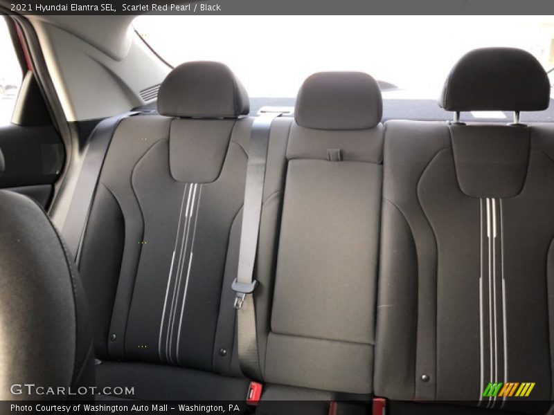 Scarlet Red Pearl / Black 2021 Hyundai Elantra SEL