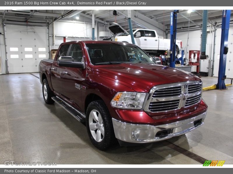 Front 3/4 View of 2016 1500 Big Horn Crew Cab 4x4