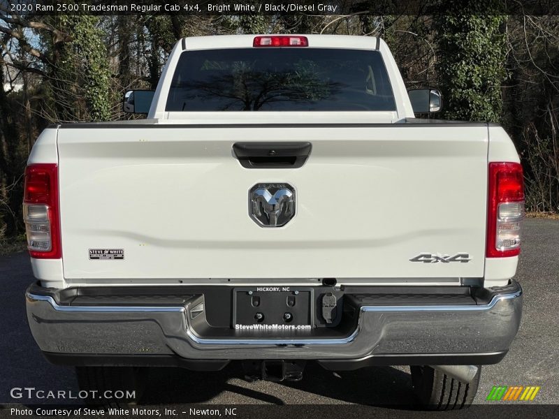 Bright White / Black/Diesel Gray 2020 Ram 2500 Tradesman Regular Cab 4x4