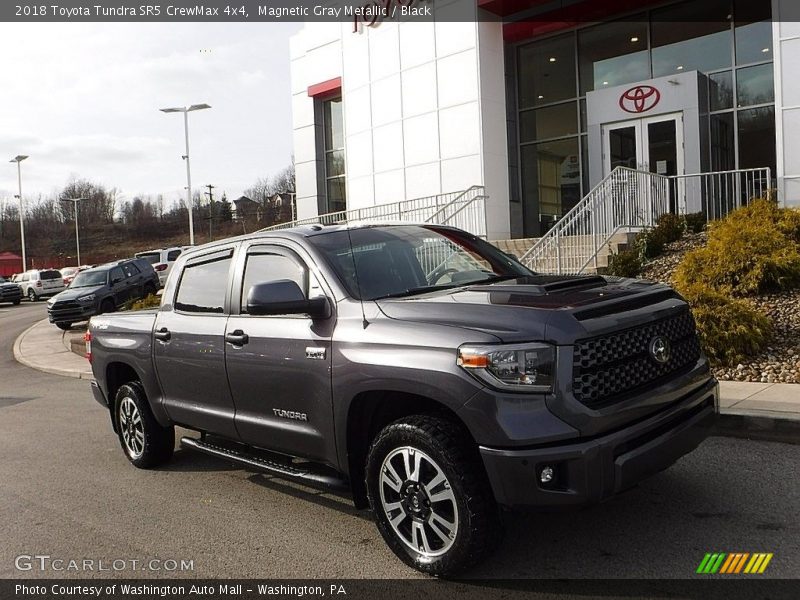 Magnetic Gray Metallic / Black 2018 Toyota Tundra SR5 CrewMax 4x4