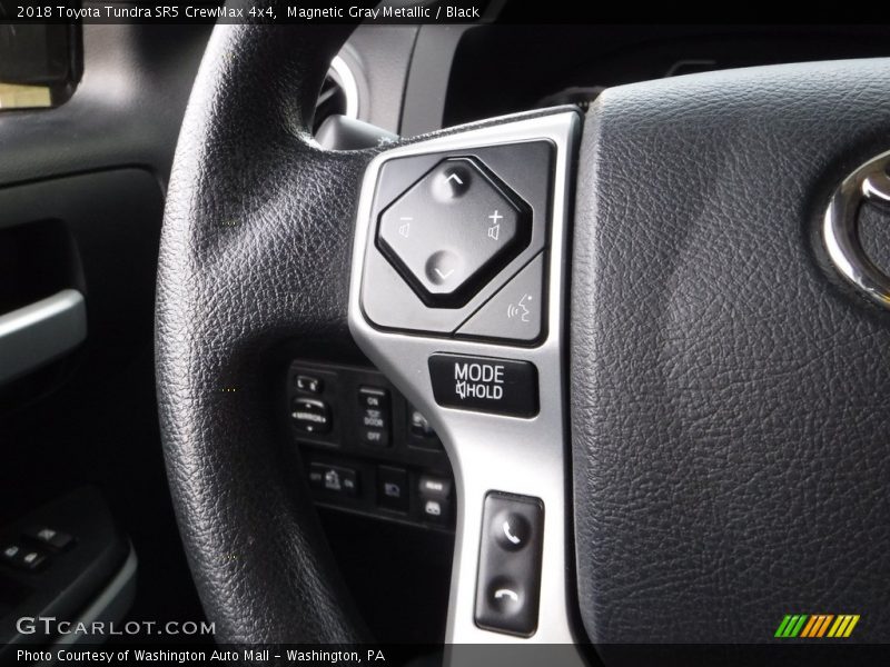 Magnetic Gray Metallic / Black 2018 Toyota Tundra SR5 CrewMax 4x4