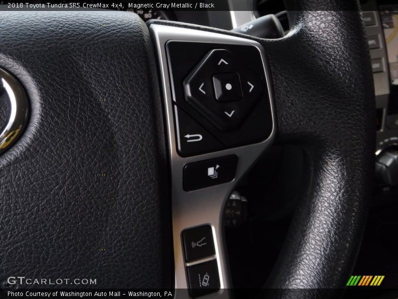 Magnetic Gray Metallic / Black 2018 Toyota Tundra SR5 CrewMax 4x4
