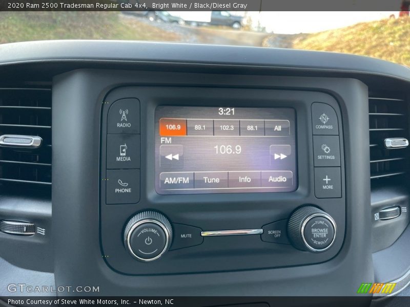 Audio System of 2020 2500 Tradesman Regular Cab 4x4