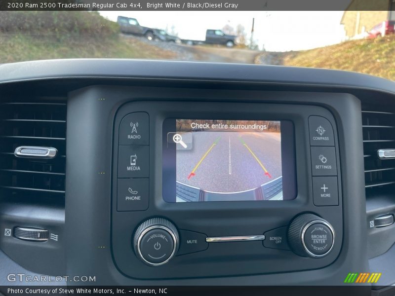 Bright White / Black/Diesel Gray 2020 Ram 2500 Tradesman Regular Cab 4x4