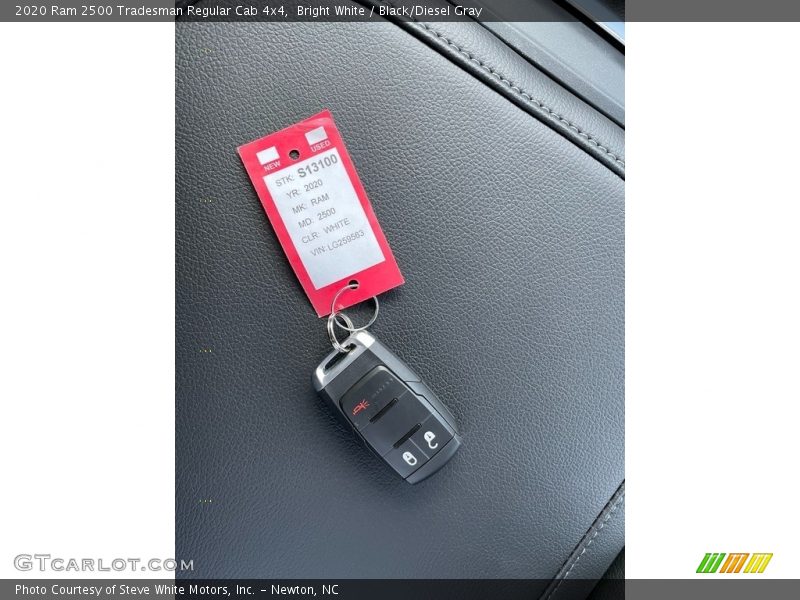 Keys of 2020 2500 Tradesman Regular Cab 4x4