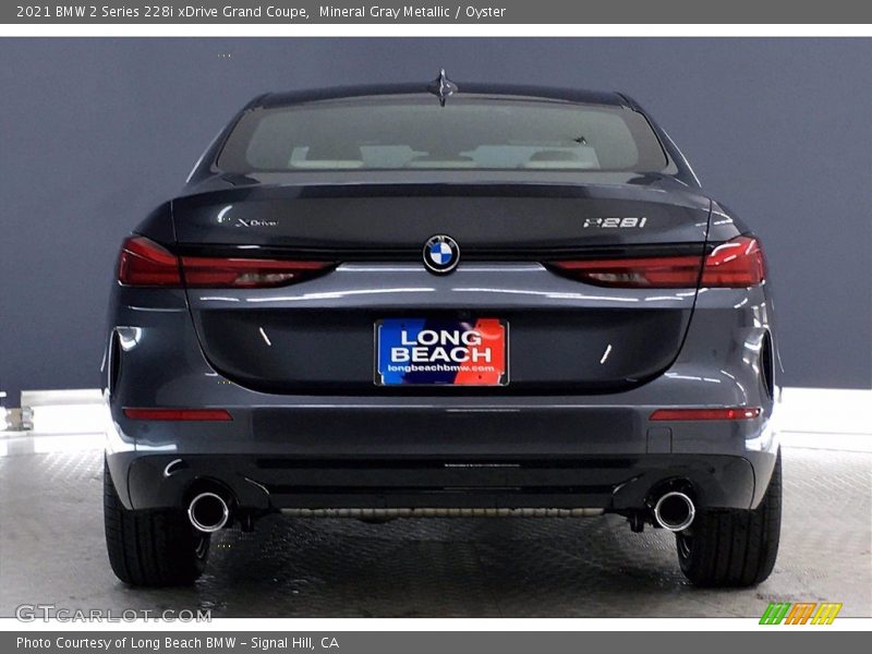 Mineral Gray Metallic / Oyster 2021 BMW 2 Series 228i xDrive Grand Coupe