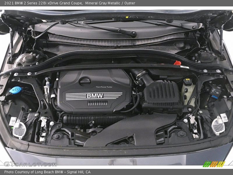  2021 2 Series 228i xDrive Grand Coupe Engine - 2.0 Liter DI TwinPower Turbocharged DOHC 16-Valve VVT 4 Cylinder