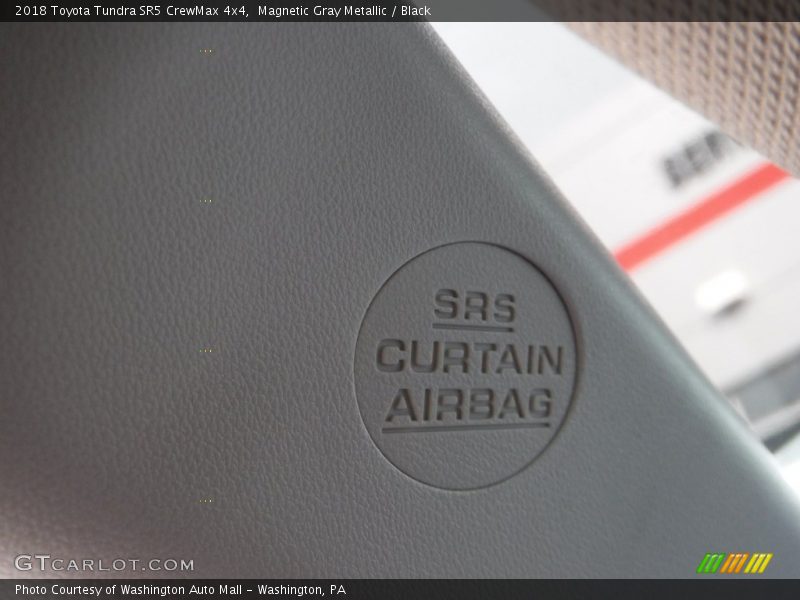 Magnetic Gray Metallic / Black 2018 Toyota Tundra SR5 CrewMax 4x4