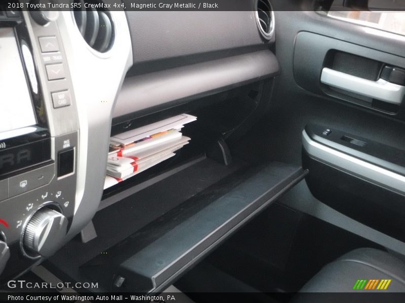 Magnetic Gray Metallic / Black 2018 Toyota Tundra SR5 CrewMax 4x4