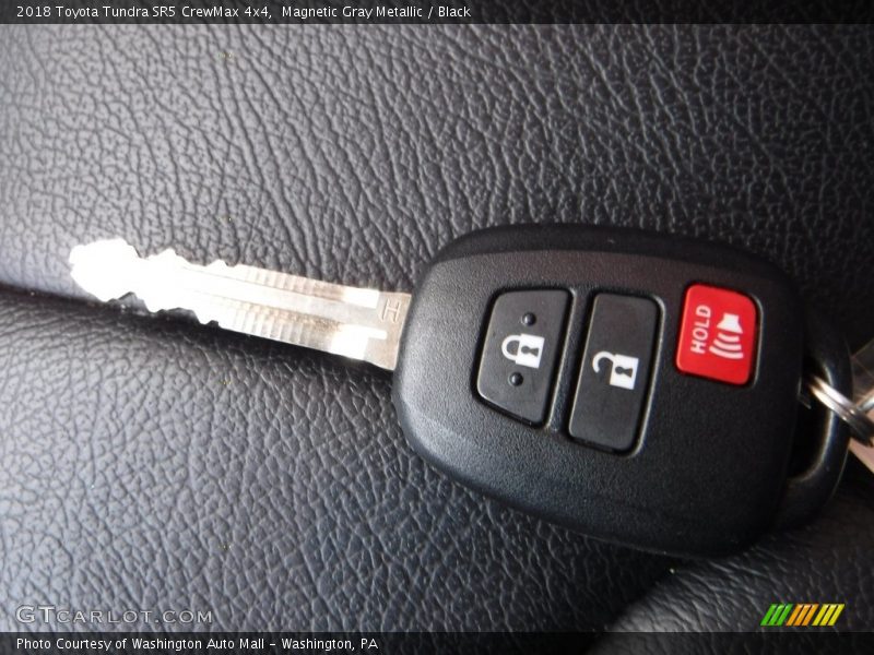 Magnetic Gray Metallic / Black 2018 Toyota Tundra SR5 CrewMax 4x4