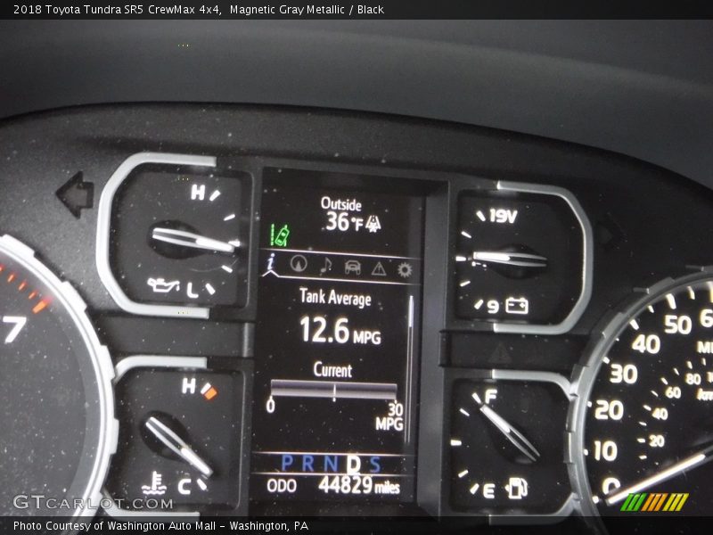 Magnetic Gray Metallic / Black 2018 Toyota Tundra SR5 CrewMax 4x4
