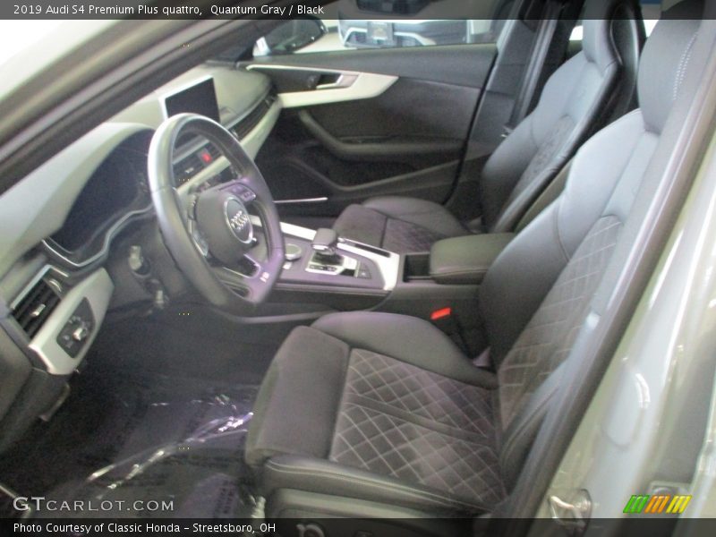 Front Seat of 2019 S4 Premium Plus quattro