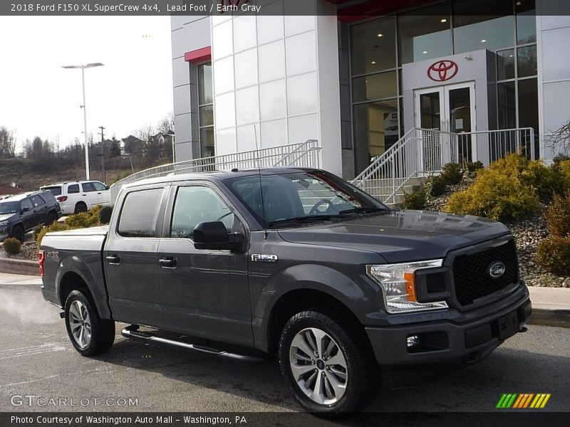 Lead Foot / Earth Gray 2018 Ford F150 XL SuperCrew 4x4