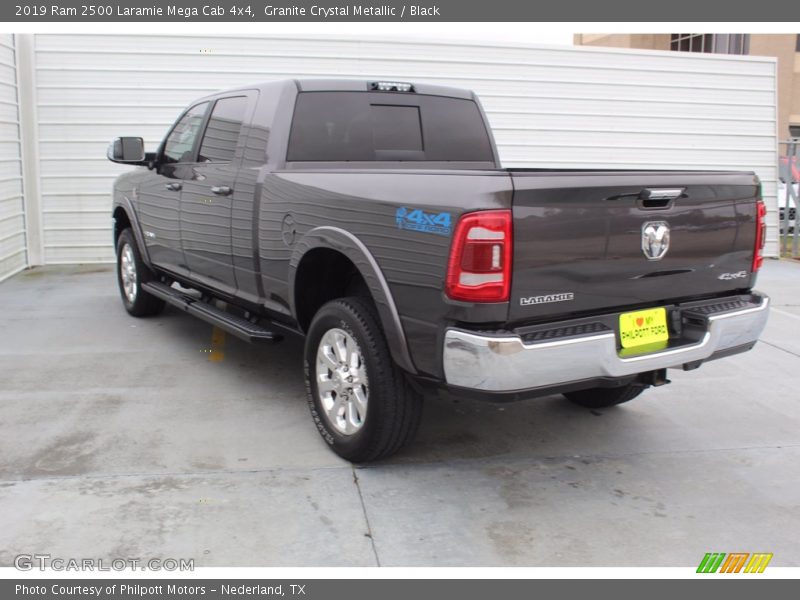 Granite Crystal Metallic / Black 2019 Ram 2500 Laramie Mega Cab 4x4