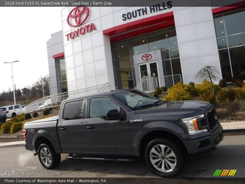 Lead Foot / Earth Gray 2018 Ford F150 XL SuperCrew 4x4