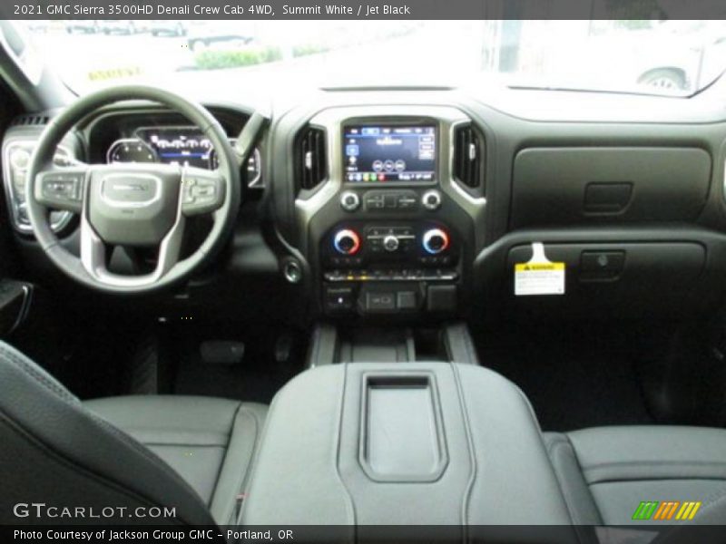 Dashboard of 2021 Sierra 3500HD Denali Crew Cab 4WD