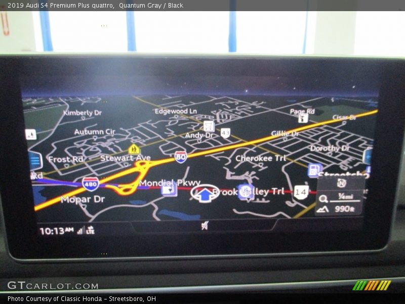 Navigation of 2019 S4 Premium Plus quattro