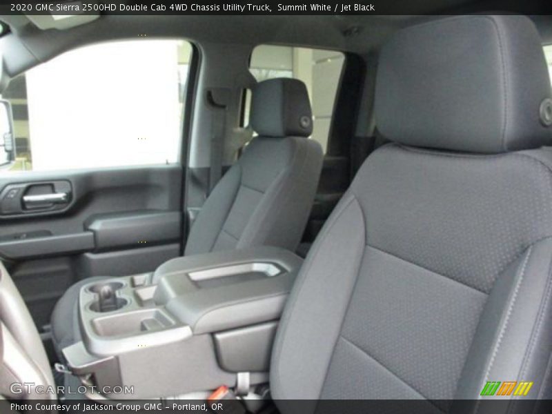 Summit White / Jet Black 2020 GMC Sierra 2500HD Double Cab 4WD Chassis Utility Truck