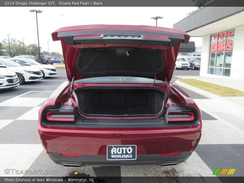 Octane Red Pearl / Black 2019 Dodge Challenger SXT