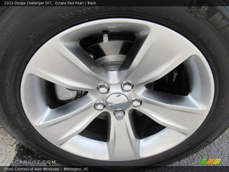Octane Red Pearl / Black 2019 Dodge Challenger SXT