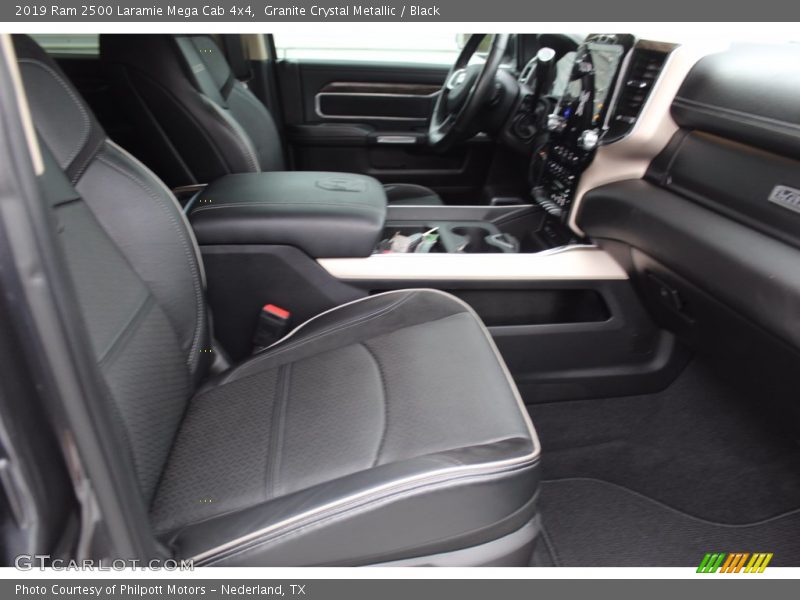 Granite Crystal Metallic / Black 2019 Ram 2500 Laramie Mega Cab 4x4