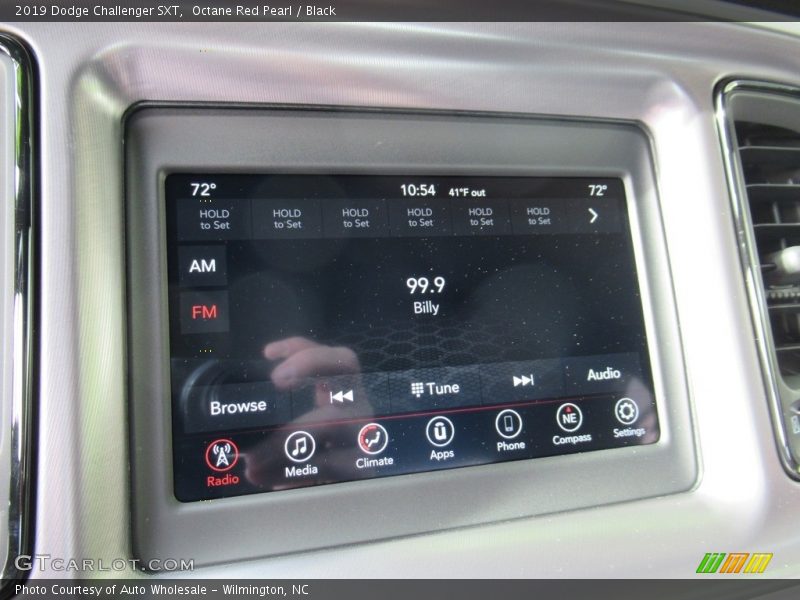 Octane Red Pearl / Black 2019 Dodge Challenger SXT