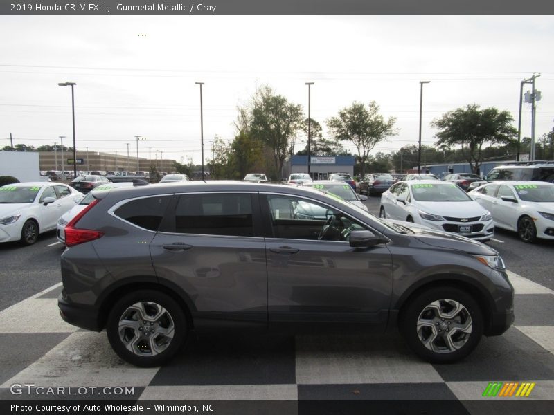 Gunmetal Metallic / Gray 2019 Honda CR-V EX-L