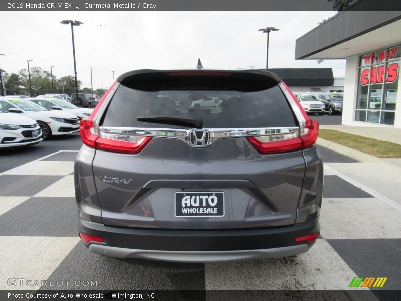 Gunmetal Metallic / Gray 2019 Honda CR-V EX-L