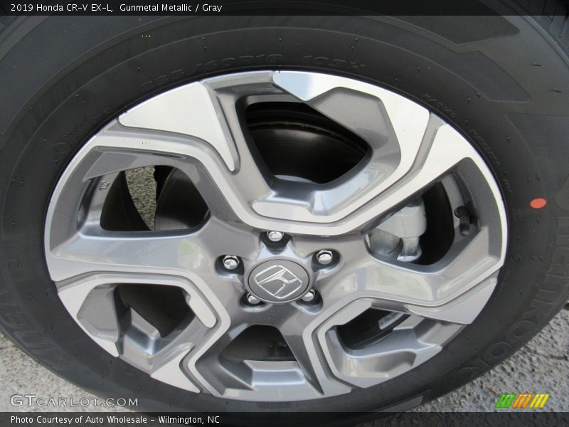 Gunmetal Metallic / Gray 2019 Honda CR-V EX-L