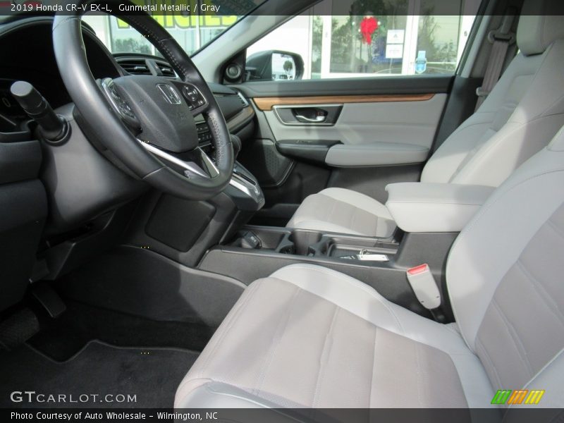 Gunmetal Metallic / Gray 2019 Honda CR-V EX-L