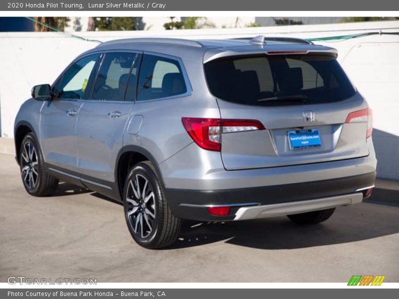 Lunar Silver Metallic / Gray 2020 Honda Pilot Touring