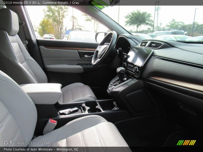 Gunmetal Metallic / Gray 2019 Honda CR-V EX-L