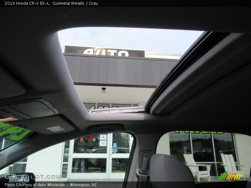 Gunmetal Metallic / Gray 2019 Honda CR-V EX-L