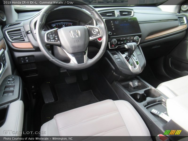 Gunmetal Metallic / Gray 2019 Honda CR-V EX-L