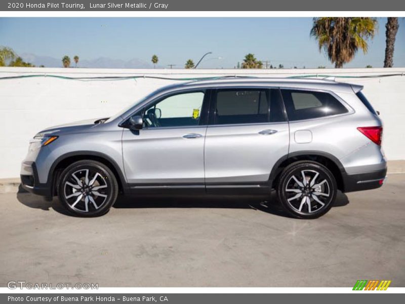 Lunar Silver Metallic / Gray 2020 Honda Pilot Touring