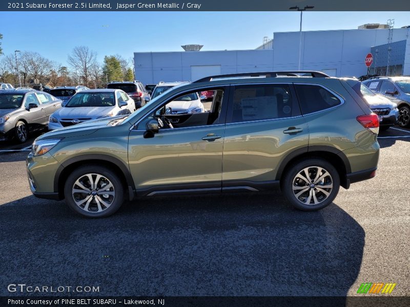 Jasper Green Metallic / Gray 2021 Subaru Forester 2.5i Limited