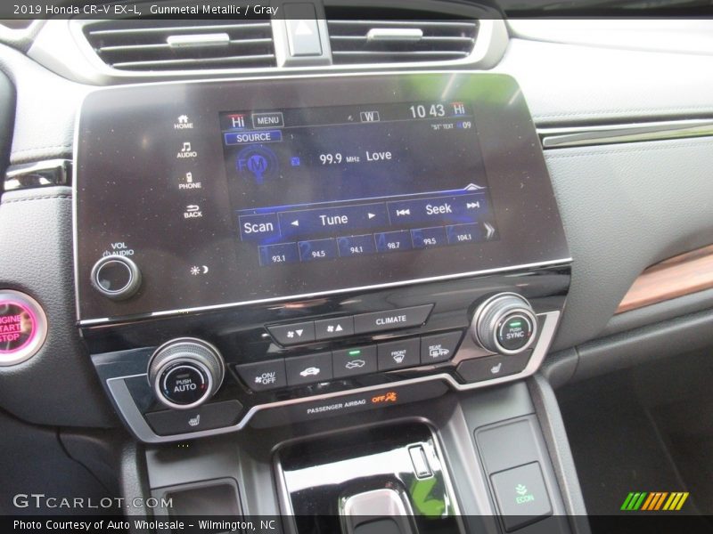 Gunmetal Metallic / Gray 2019 Honda CR-V EX-L