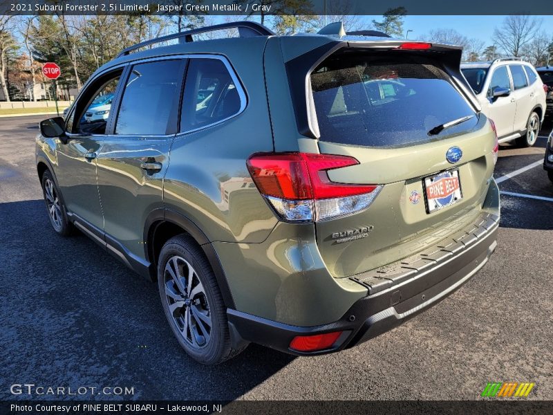 Jasper Green Metallic / Gray 2021 Subaru Forester 2.5i Limited