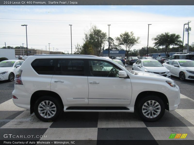 Starfire Pearl / Sepia 2019 Lexus GX 460 Premium