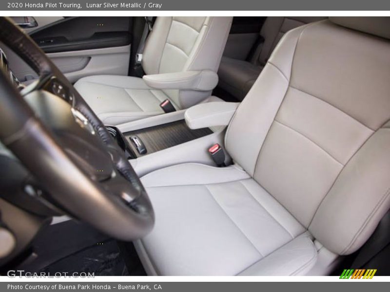 Lunar Silver Metallic / Gray 2020 Honda Pilot Touring