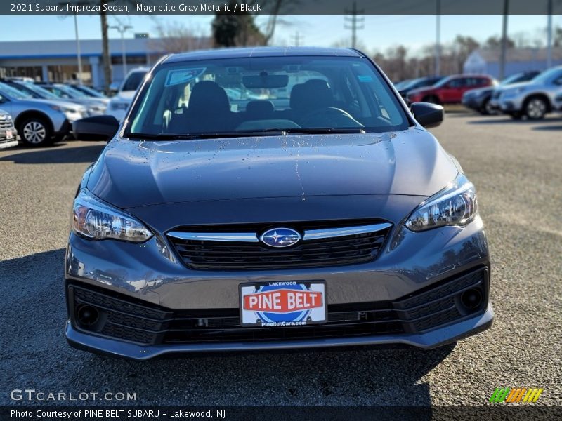 Magnetite Gray Metallic / Black 2021 Subaru Impreza Sedan