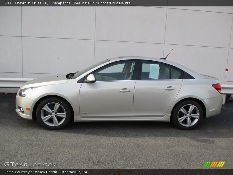  2013 Cruze LT Champagne Silver Metallic