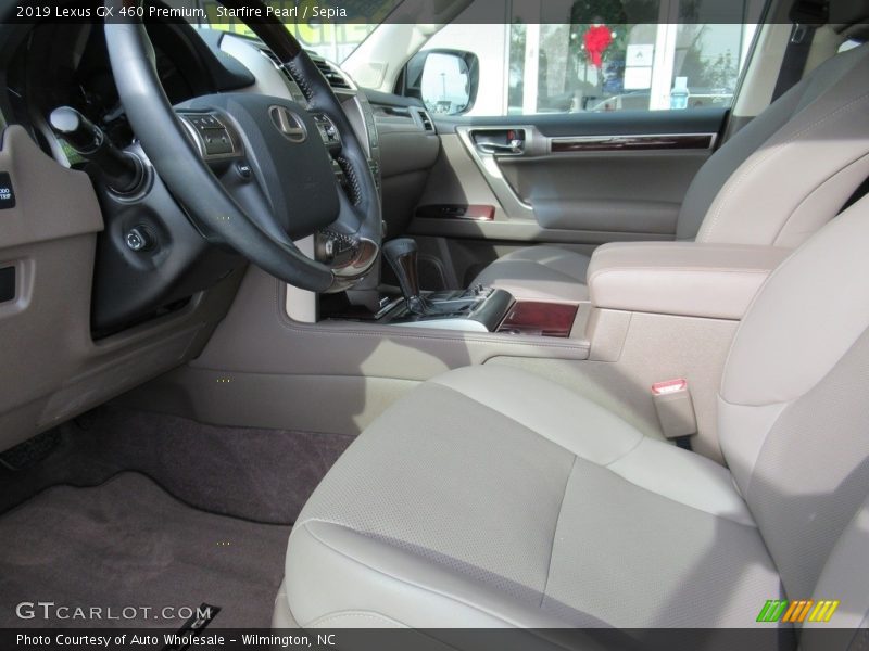 Starfire Pearl / Sepia 2019 Lexus GX 460 Premium